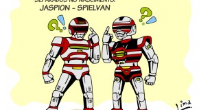 Jaspion ou Spielvan? – Charges