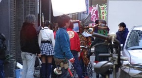 Filmagens de Akibaranger são flagradas