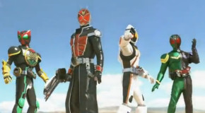 Kamen Riders no seu PlayStation 3!