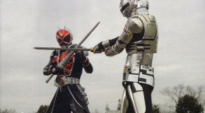 Galera reunida em Super Hero Taisen Z