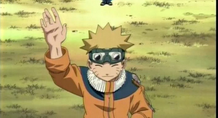 Naruto minato namikaze movimento adesivo anime decalques