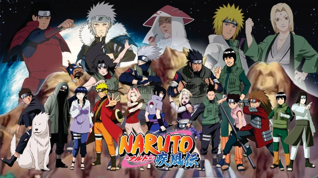 Naruto  Fã promove crossover incrível com desenhos animados clássicos