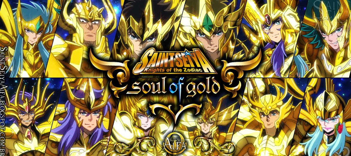 Anime Cavaleiros do Zodiaco Soul of Gold em Blu Ray