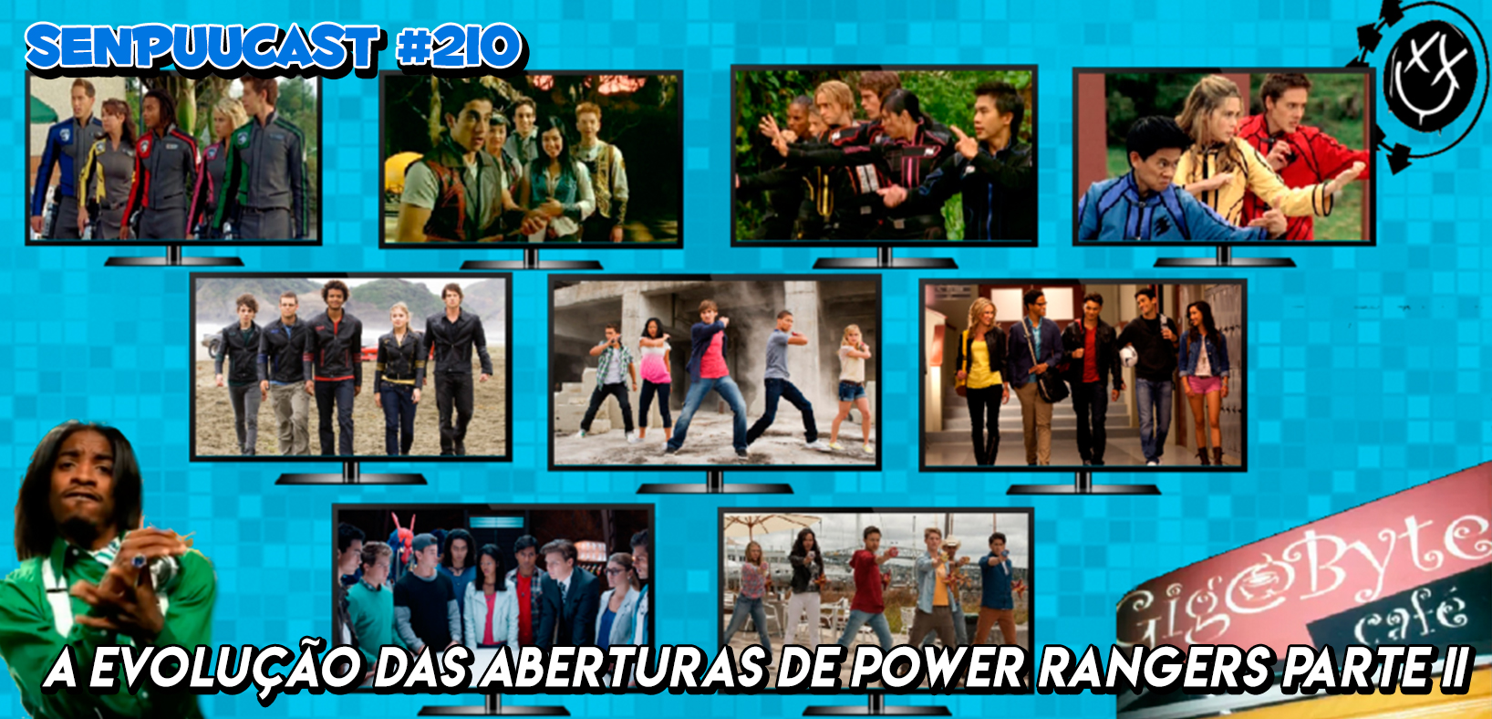 SenpuuCast #210 – A Evolução das Aberturas de Power Rangers Parte II ...